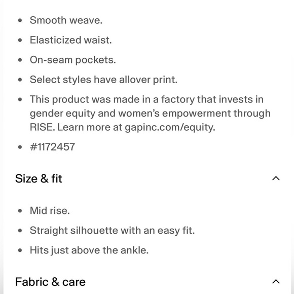 GAP A-Line Blue Denim Skirt - Picture 10 of 10